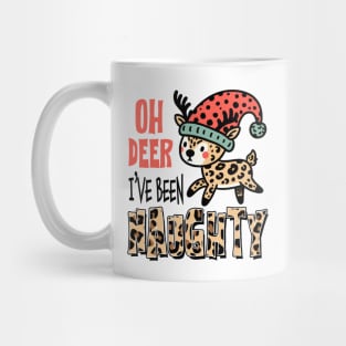 oh deer I've been naughty Mug